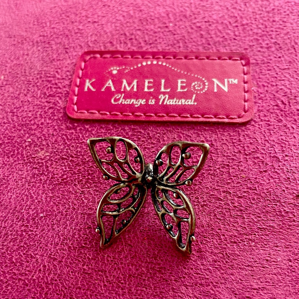 TrollBeads butterfly charm-EUC-sterling silver